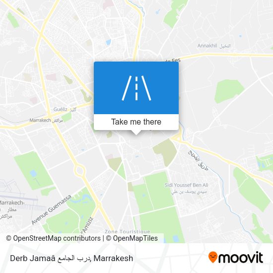Derb Jamaâ درب الجامع map