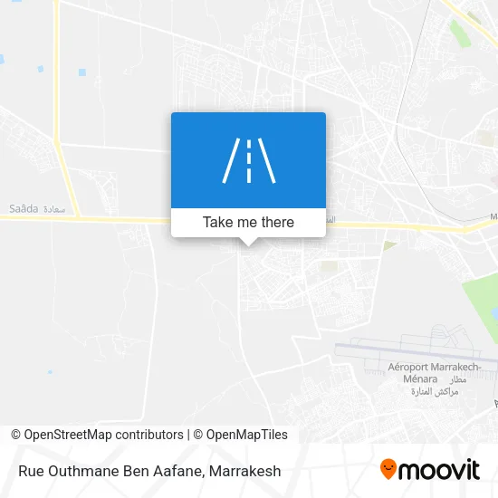 Rue Outhmane Ben Aafane map