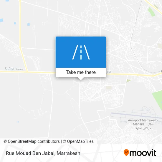 Rue Mouad Ben Jabal map