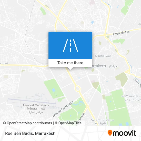 Rue Ben Badis map