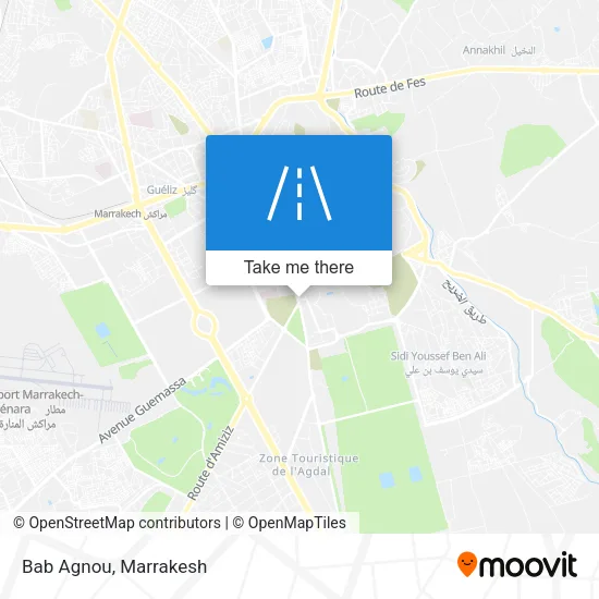 Bab Agnou map