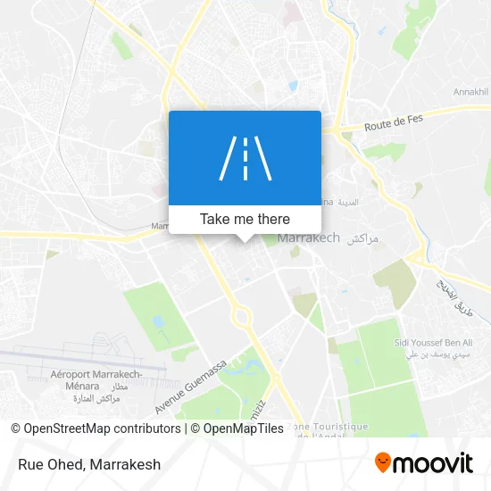Rue Ohed map