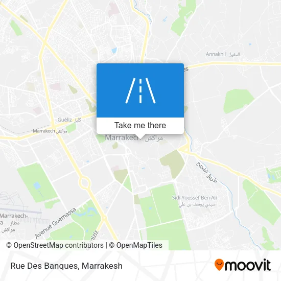 Rue Des Banques map