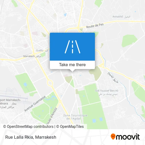 Lalla Rkia Street map