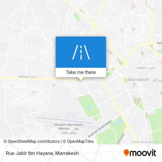 Rue Jabir Ibn Hayane map