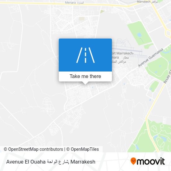 Avenue El Ouaha شارع الواحة map