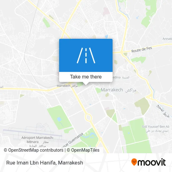 Rue Iman Lbn Hanifa map