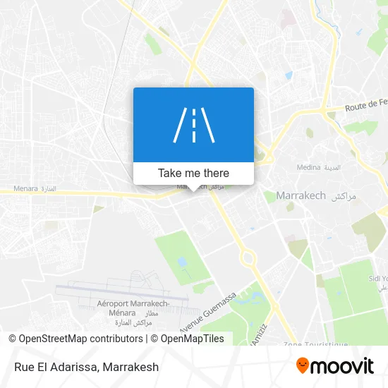 El Adarissa Street map