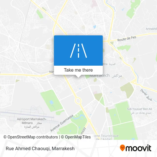 Rue Ahmed Chaouqi map