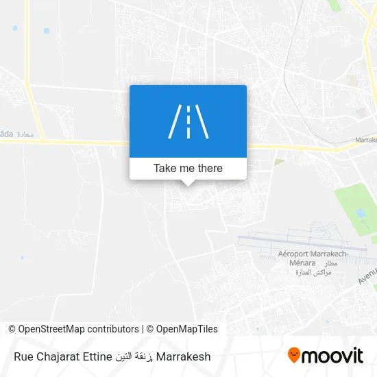 Rue Chajarat Ettine زنقة التين map
