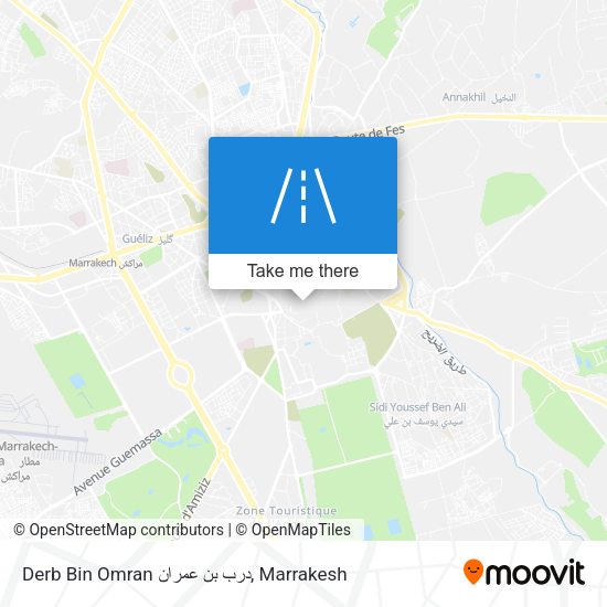 Derb Bin Omran درب بن عمران map