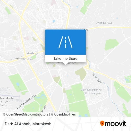 Derb Al Ahbab map
