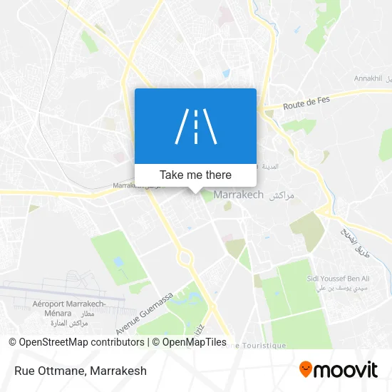 Rue Ottmane plan