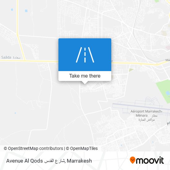 Avenue Al Qods شارع القدس plan