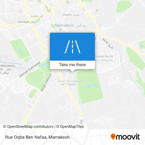 Rue Oqba Ben Nafaa map