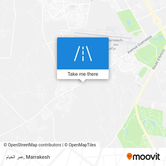 عمر الخيام map