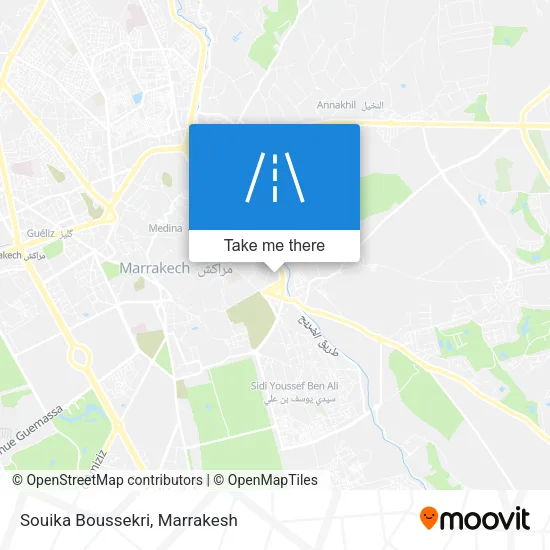 Souika Boussekri map