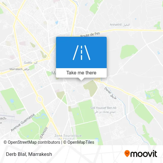 Derb Blal map