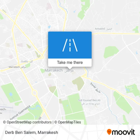 Derb Ben Salem map