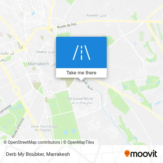 Derb My Boubker map