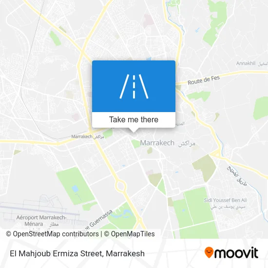 El Mahjoub Ermiza Street map