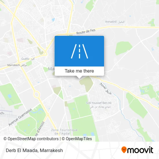 Derb El Maada map