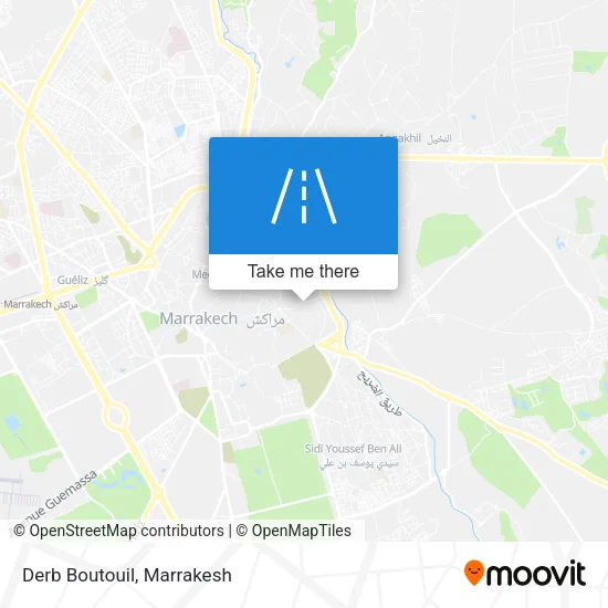 Derb Boutouil map