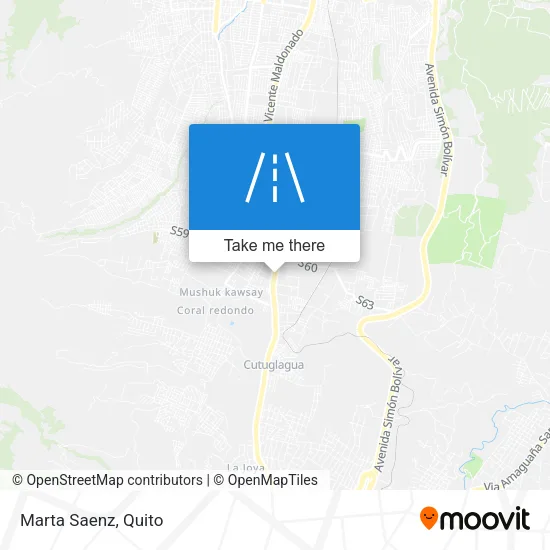 Marta Saenz map