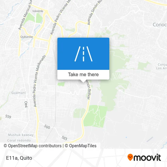 E11a map