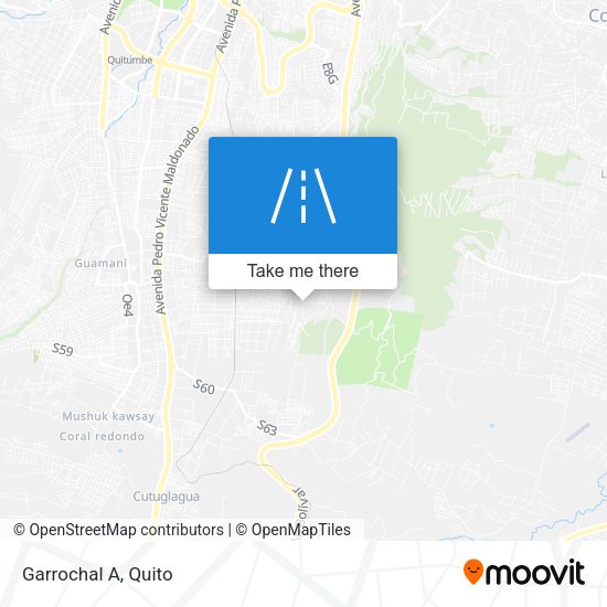 Mapa de Garrochal A