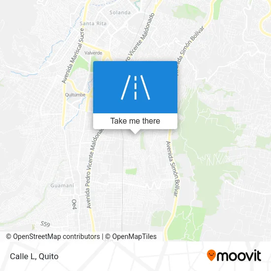 Calle L map