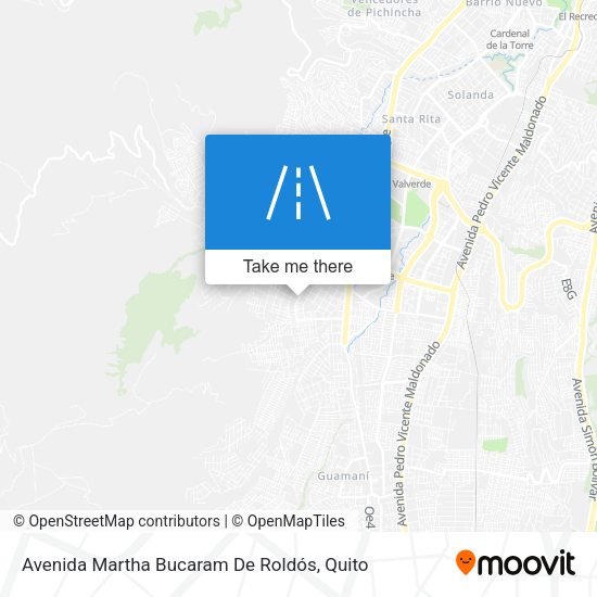 Avenida Martha Bucaram De Roldós map