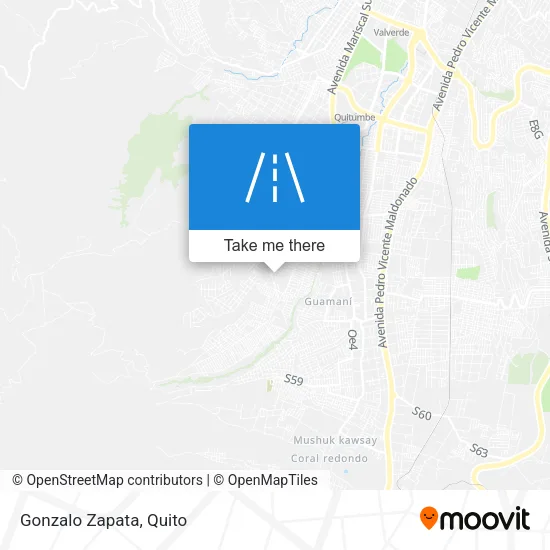 Gonzalo Zapata map