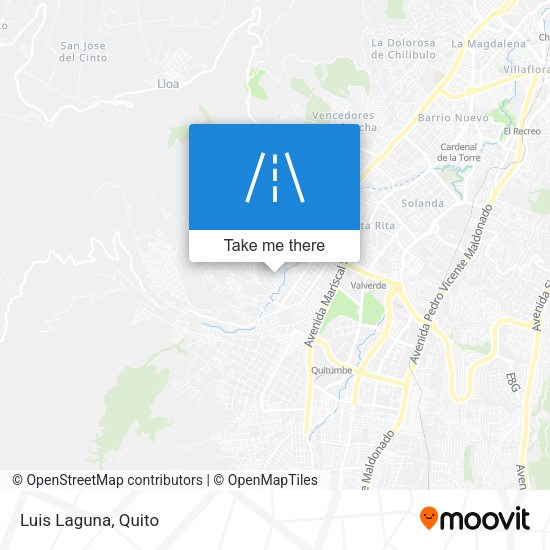 Mapa de Luis Laguna
