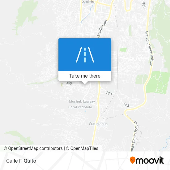 Calle F map