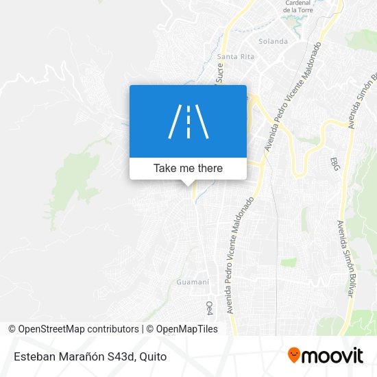Esteban Marañón S43d map