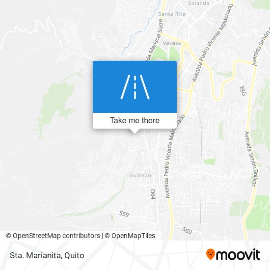 Sta. Marianita map