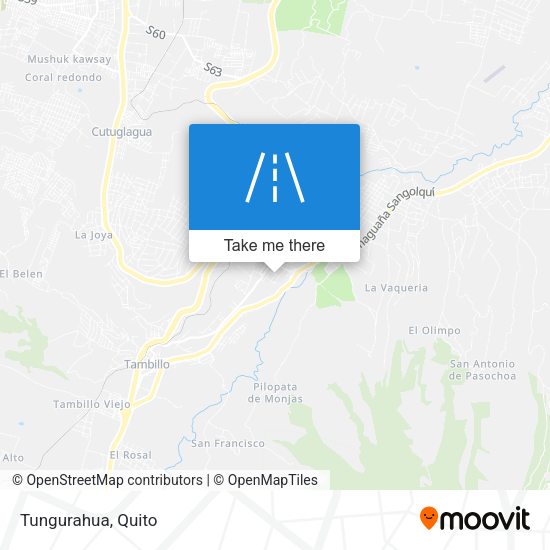 Tungurahua map