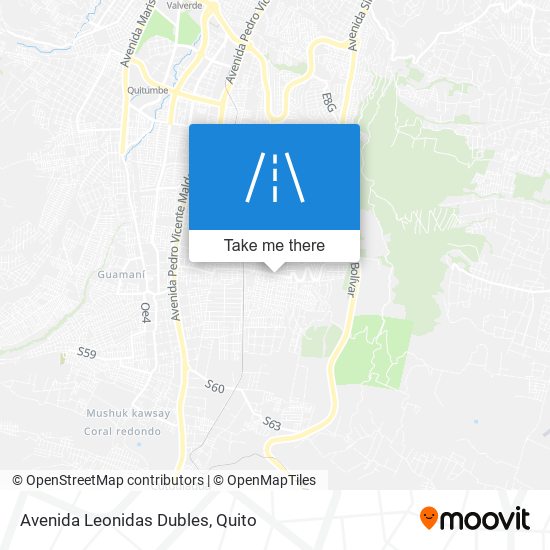 Mapa de Avenida Leonidas Dubles