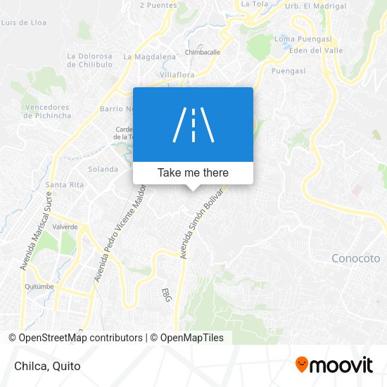 Mapa de Chilca