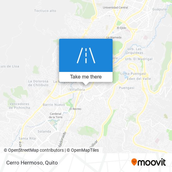 Mapa de Cerro Hermoso