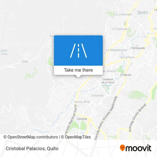 Cristobal Palacios map