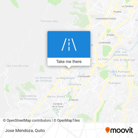 Mapa de Jose Mendoza