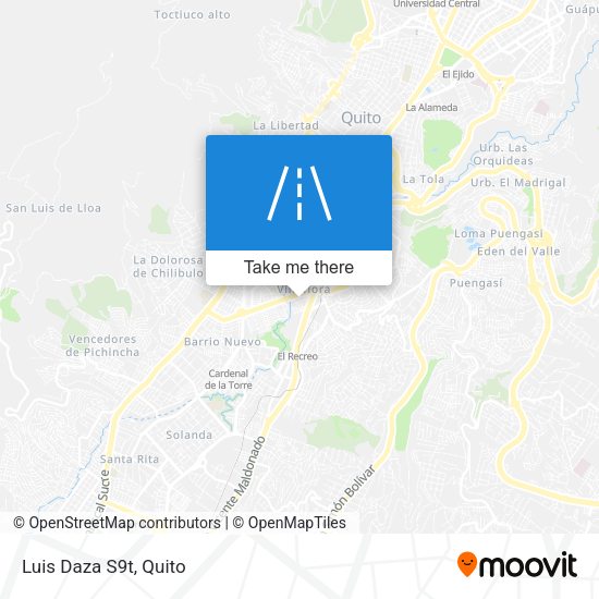 Mapa de Luis Daza S9t