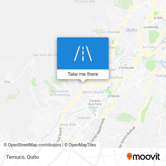 Temuco map