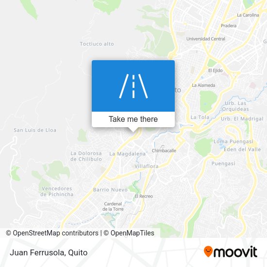 Mapa de Juan Ferrusola