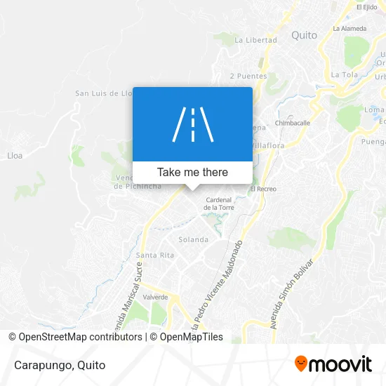 Carapungo map