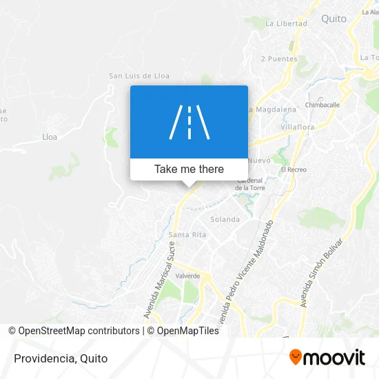 Providencia map