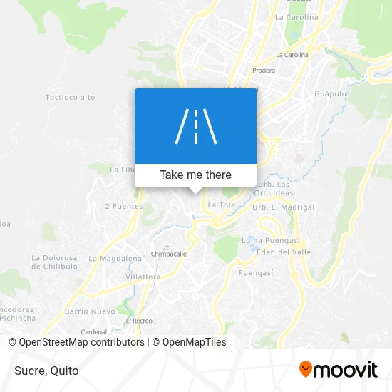 Sucre map