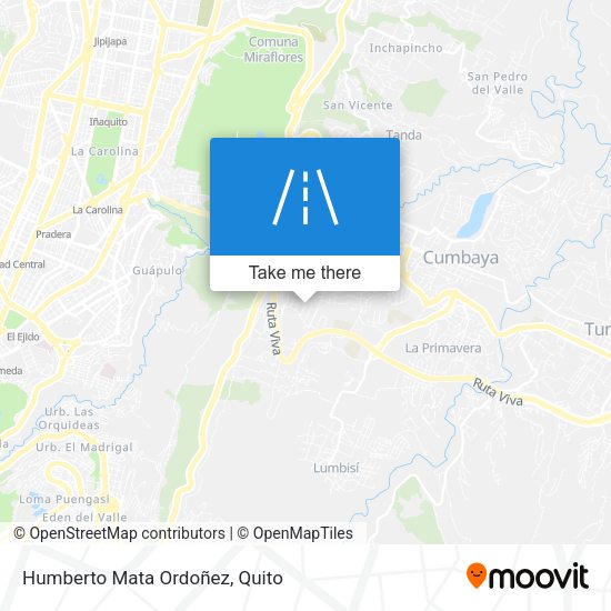 Humberto Mata Ordoñez map